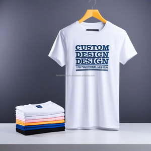 เสื้อยืดคอกลมผู้ชาย คุณภาพสูง ผ้าฝ้าย 100% สวมใส่สบาย ระบายอากาศได้ดี ทนทาน สีพื้น ดีไซน์เรียบง่าย น้ำหนักผ้า 300 กรัม - Product Image 2