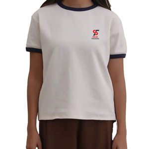 T-shirt de sport pour femme Solid Trader, haut de gamme, extensible, respirant, à séchage rapide, texture lisse, élégant - Product Image 4