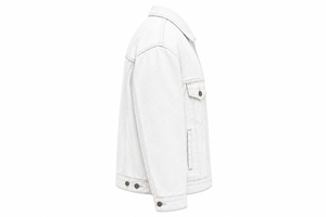 High Quality Custom White Denim <b>Jacket</b> OEM ODM Manufacturer - Product Image 3