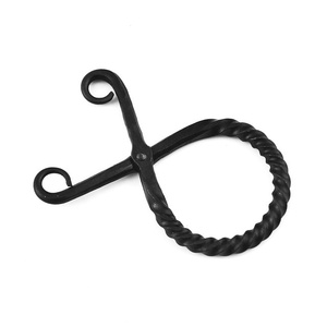 Herramienta de enrollado estilo tijera de acero al carbono forjado a mano, broche medieval, anillo retorcido, hecho a mano personalizado, grado industrial, Pasha - Product Image 3