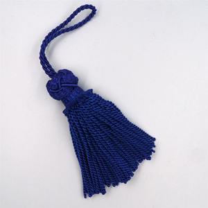 Petits pompons en coton argenté de 2 cm, écologiques, avec épingle de sûreté, pour la fabrication de bijoux, pendentifs Mala de yoga, fournitures de bricolage, badges - Product Image 2