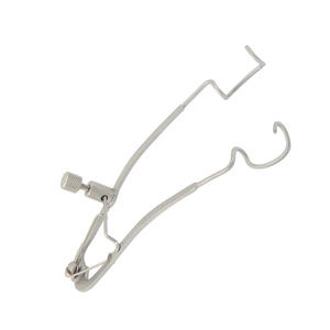 Espéculo Oftálmico Manual Ajustable para Microcirugía, de Acero Inoxidable Azul, con Hojas Abiertas de Alambre, Instrumentos Quirúrgicos Oftálmicos de Precisión - Product Image 2