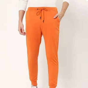 Pantalones deportivos transpirables para hombre, de color sólido, casuales, con cordón ajustable, antiarrugas, pantalones para hombre lavados. - Product Image 6