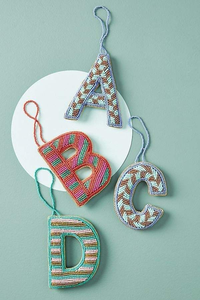 Colorful Italian Ciao Bella Dolce Vita Amore Embroidery Rectangular Seed Bead Keychain Handmade Gold Clasp Boho Style <b>Bag</b> <b>Charms</b> - Product Image 3