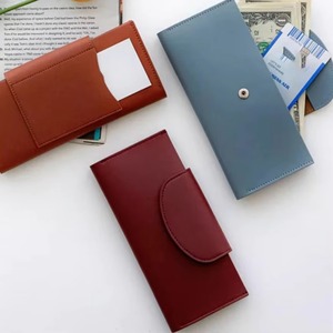 Professional Business Leather Wallet Portable Long Envelope Money Pouch Clutch <b>Folder</b> Elegant Coin Purse Organized <b>Card</b> Holder - Product Image 5