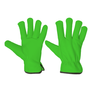 Gants de travail en cuir de chèvre de qualité supérieure, résistants à la chaleur, durables, protection des mains pour travaux lourds, gants de jardinage - Product Image 4