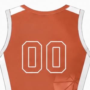 Maillot de football orange brûlé sans manches, uniforme sportif, tenue d'entraînement d'équipe, vêtements personnalisés, vêtements de performance - Product Image 4