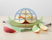 Zoete Gefreeze-droogde (FD) Biologische Non-GMO Appelchips 100% Puur Natuurlijk HP Valia Bulk Vacuümverpakking India Houdbaarheid 18 Maanden