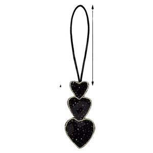 Nueva tendencia estilo corazón negro lindo diario personalizado personaje estrella encantos regalo de cuentas para niños con afinidad religiosa para cristianos - Product Image 1