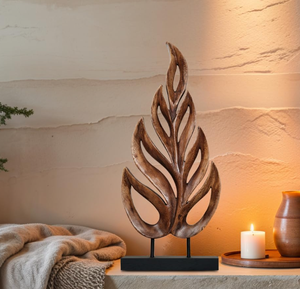 Nuevo diseño de árbol de aluminio de alta calidad, escultura de oro Vintage, objeto de mesa decorativo para decoraciones de hogar u oficina - Product Image 3