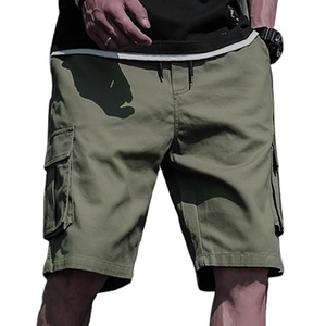 Shorts décontractés d'hiver à capuche pour hommes, taille élastique, polyester/coton, coupe ajustée, nouveaux modèles très demandés - Product Image 1