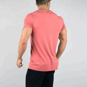 Camisetas Personalizadas al por Mayor con Logotipo para Hombre, Camisetas de Cuello Redondo de Alta Elasticidad, Ajuste Sim, Ropa Deportiva Informal, Camisetas de Manga Corta - Product Image 6