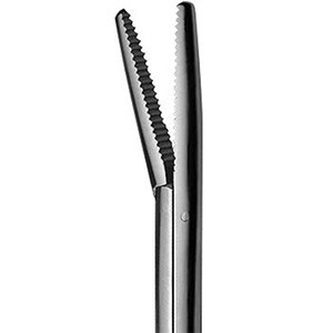 Pince à oreilles d'alligator professionnelle de 3,5 pouces avec mâchoire incurvée, instrument chirurgical ORL en acier inoxydable de qualité supérieure, pointe fine - Product Image 2