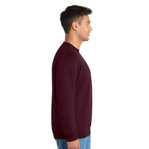 Marron Mode Hommes Sweat Chaud Polaire Tissu Respirant Pull pour Extérieur et Casual Wear Hommes Logo Personnalisé Sweat - Product Image 5