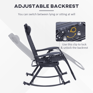 Chaise longue inclinable pour une relaxation confortable en plein air - Product Image 2