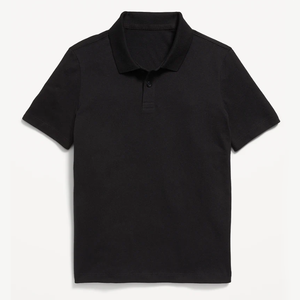 <b>Blue</b> Color Unisex Kids Wholesale Pique Fabric Custom Logo Short Sleeve <b>School</b> Uniforms <b>Polo</b> <b>Shirts</b> - Product Image 6