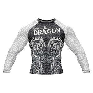 Men Compression Shirt 100% Cotton Lightweight Stretch Breathable Eco-friendly Quick Dry <b>Long</b> <b>Sleeve</b> For Gym Exercise Running Men - Product Image 1