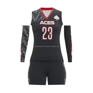 Nouveau volley-ball costume ensemble femmes corps complet personnalisé équipe uniforme hommes Air volley-ball costume compétition sportive formation costume - Product Image 5