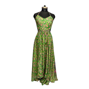 ชุดเดรสผ้าไหมฮาโบไทแบบเปิดหลัง - ผลงานชิ้นเอกจากบูติกมืออาชีพที่มีการเย็บอย่างประณีต - Product Image 1