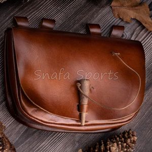 Riñonera de Cuero Vacuno Vintage, Bolso Pequeño para Cinturón, Bolsa Casual para Teléfono Celular, Riñonera para Viajes y Correr - Product Image 2
