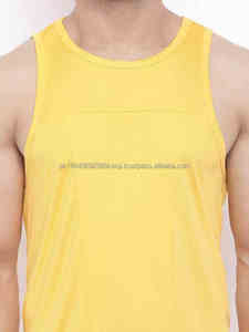 Débardeur de sport pour homme en coton 100% personnalisé, respirant, sans manches, à la vente, absorbant la transpiration - Product Image 2