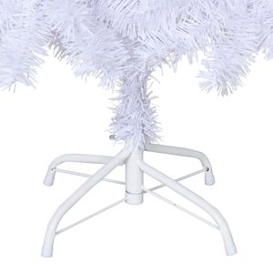 7 ft bianco PVC albero di natale artificiale con rami spessi - Product Image 5