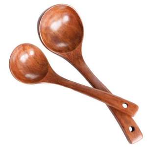 Cuchara de Madera Tradicional Hecha a Mano de Alta Calidad para Cocinar, Servir y Mezclar, Decoración de Cocina Ecológica, Tamaño Personalizado - Product Image 1