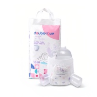Couches pour bébé de nuit ultra absorbantes, douces, respirantes, jetables, protection anti-fuites