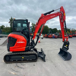 Mini-excavatrice Kubota KX060-5 abordable à vendre à prix réduit, petite excavatrice aux performances fiables pour la construction - Product Image 5