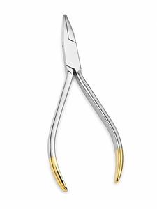 Pince orthodontique de qualité supérieure en acier inoxydable pour la formation de boucles, pointe TC, manche doré - Product Image 4