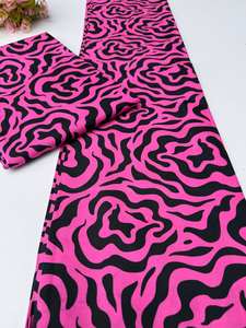 Tissu en coton imprimé wax africain du Ghana de qualité export, motif authentique pour vêtements de filles et marché artisanal - Product Image 3