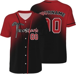 Sublimación personalizada Camisetas de béisbol Jersey Equipo Uniformes Sublimado Softball Béisbol Jersey - Product Image 1