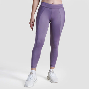 Leggings Deportivos Casuales de Cintura Alta para Mujer, Antibacterianos, Transpirables, de Spandex/Poliéster, para Gimnasio, Yoga y Fitness - Product Image 1