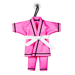 Llavero de recuerdo de Jiu Jitsu Gi, mini uniforme de BJJ, colgante de artes marciales, llavero de Karate Taekwondo, diseño de tamaño personalizado, venta al por mayor para academias - Product Image 1