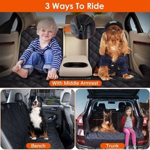 Dog Car Seat Cover Non-Inflatable Hard Backseat Extender Dog Hammock for Cars Perfect Pet Accessory - Product Image 3