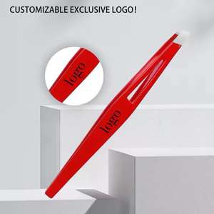 Pinzas de Precisión para Cejas de Acero Inoxidable, Herramienta de Maquillaje de Alta Calidad - Product Image 1