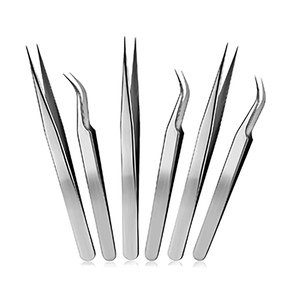Pince à épiler pour cils en acier inoxydable personnalisée ASAP, pointe de précision lisse, logo de marque privée, emballage de qualité, applicateur durable - Product Image 2
