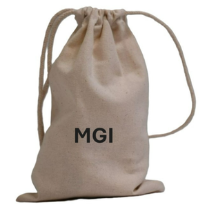 Organic Custom Logo Printed Cotton Gift Shoe Shopping Drawstring Bag for Purse Luxury Handbag Packing Muslin Cotton Dust Bag - Product Image 3