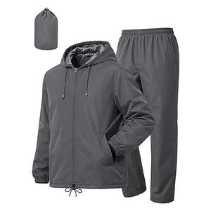 Top quality Men Windbreaker Suit New Casual Style Windbreaker Spring Windproof Nylon Fabric Zipper Closure Men Windbreaker Suit - Product Image 1
