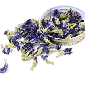 Fleur de pois papillon séchée naturelle du Vietnam, non-OGM, pour tisanes, gin et cocktails, OEM ODM, échantillon gratuit, commande en gros, vente en gros - Product Image 1