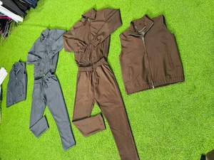 Conjunto Deportivo Informal Transpirable de Algodón 100% Cómodo para Otoño, Unisex - Product Image 5