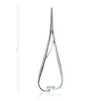 Porte-aiguille manuel Mathieu, forceps chirurgical en acier inoxydable, haute qualité, durable, instrument de classe I, réutilisable HEX-NH-67