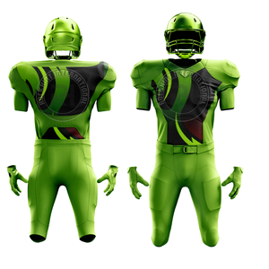 Uniforme de football américain de niveau club, en polyester, coutures durables, coupe athlétique confortable pour l'entraînement et les matchs - Product Image 3