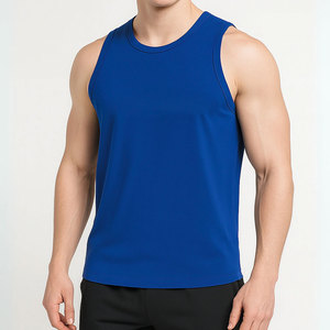 Slim Fit Lightweight High Quality Custom Logo Design Available Comfortable Sleeveless Fitness Wear Men Bodybuilding <b>Tank</b> <b>Tops</b> - Product Image 3