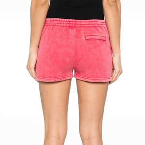 Shorts décontractés pour femmes effet délavé, shorts tendance pour l'été, vêtements décontractés, streetwear délavé, joggers - Product Image 4