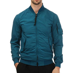Chaqueta bomber reversible para hombre con logotipo personalizado, chaqueta de invierno acolchada, informal, para exteriores, con cremallera de nailon, para hombre. - Product Image 1