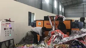 Trituradora de Plástico de Doble Eje para Aplicaciones Industriales, Trituradora de Plástico Eléctrica - Product Image 3
