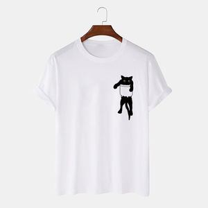 Camisetas Personalizadas para Hombre Más Vendidas, Mangas Cortas, Mezcla de Poliéster/Algodón, Antiarrugas, Secado Rápido, Para Toda Temporada, Alta Calidad - Product Image 1