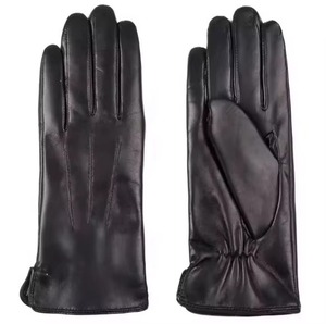Wholesale Winter Windproof Short Sheepskin Ladies <b>Men</b> <b>Glove</b> Outdoor Spring Driving Fashion Design Women Real Leather Hand <b>Gloves</b> - Product Image 6