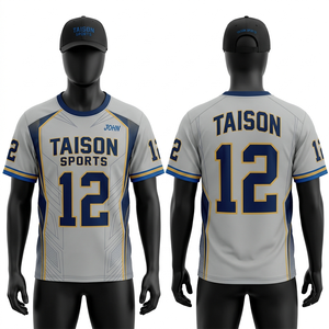 Camiseta de Lacrosse para Hombre, 150 GSM, Malla de Poliéster Transpirable, Paneles en Rojo y Negro en Contraste, Sublimación, Logotipo Personalizado, Corte Atlético - Product Image 6